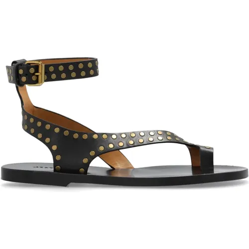 ‘Jiona’ leather sandals , female, Sizes: 3 UK, 4 UK - Isabel marant - Modalova