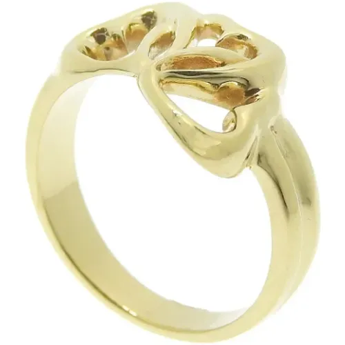 Pre-owned Gold rings , female, Sizes: ONE SIZE - Tiffany & Co. Pre-owned - Modalova