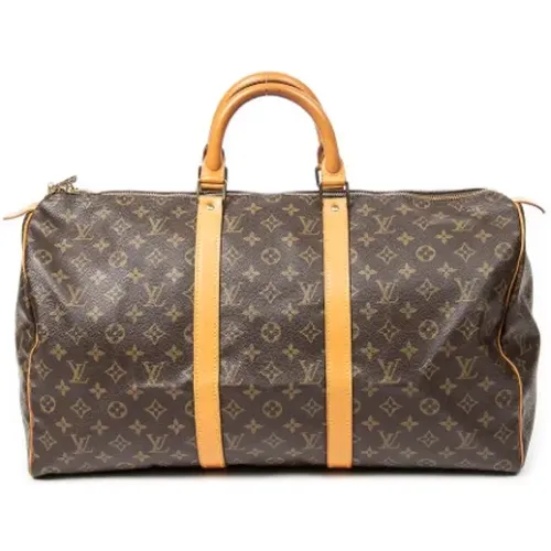 Pre-owned Coated canvas handbags , female, Sizes: ONE SIZE - Louis Vuitton Vintage - Modalova