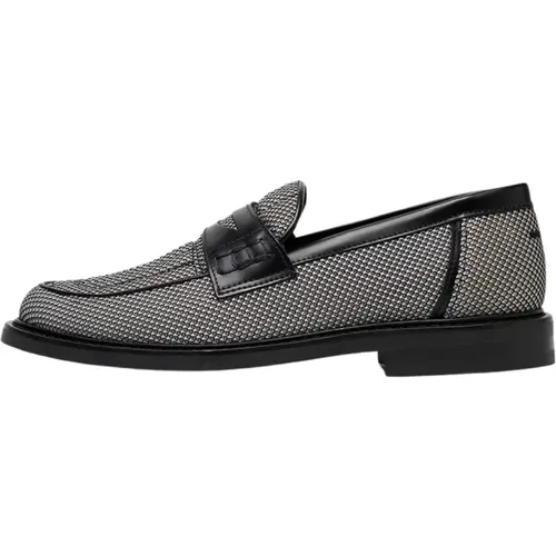 Loafer Mesh Silver , male, Sizes: 8 UK, 9 UK, 4 UK, 3 UK, 10 UK, 7 UK, 6 UK, 12 UK, 11 UK, 5 UK, 2 UK, 1 UK - Filling Pieces - Modalova