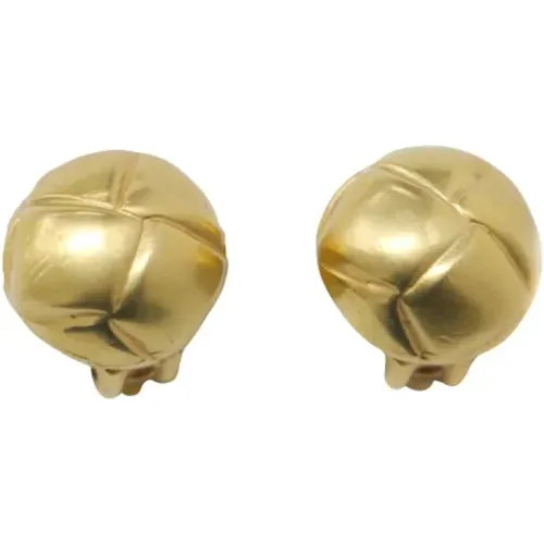 Pre-owned Metal earrings , female, Sizes: ONE SIZE - Hermès Vintage - Modalova