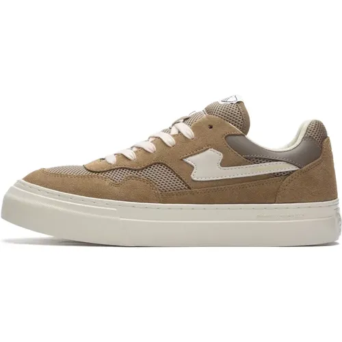 Pearl S-Strike Suede Mix Schuhe , Herren, Größe: 36 1/2 EU - S.W.C. Stepney Workers Club - Modalova