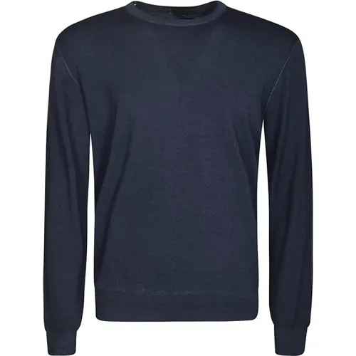 Denim Sweatshirt Noos , male, Sizes: 3XL, XL, L, M, 2XL, 4XL - Drumohr - Modalova