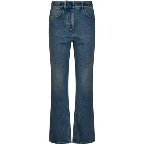 Boot Cut Jeans with Metal Details , female, Sizes: W28, W27 - Givenchy - Modalova