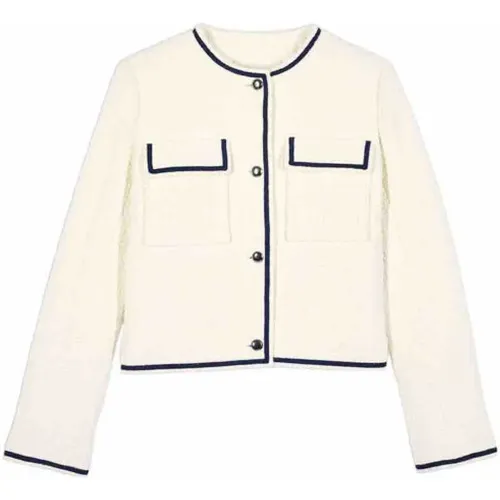Elegant Bouclé Jacket , female, Sizes: L - BA&SH - Modalova