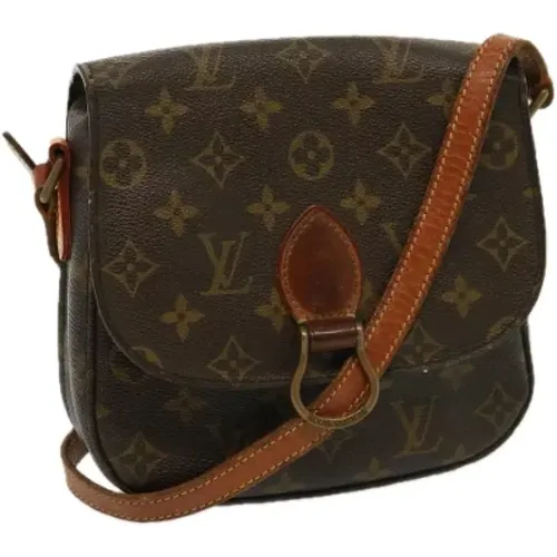 Pre-owned Canvas shoulder-bags , female, Sizes: ONE SIZE - Louis Vuitton Vintage - Modalova