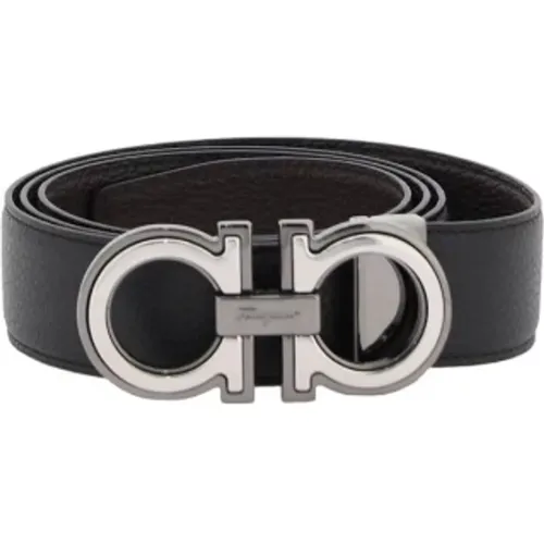 Reversible Gancini Buckle Belt , male, Sizes: 115 CM, 105 CM - Salvatore Ferragamo - Modalova