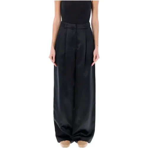 Wide Leg Trousers , female, Sizes: M - Loulou Studio - Modalova