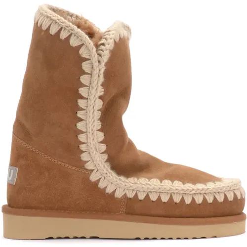 Sheepskin Crochet Boot Eskimo 24 , female, Sizes: 3 UK, 4 UK, 5 UK, 6 UK - Mou - Modalova