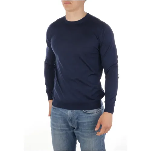 Sweater , male, Sizes: L, 4XL, 5XL, M, 3XL - Malo - Modalova