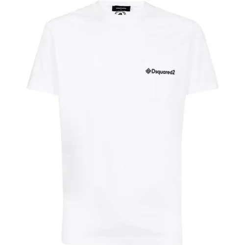 T-Shirts , Herren, Größe: 3XL - Dsquared2 - Modalova