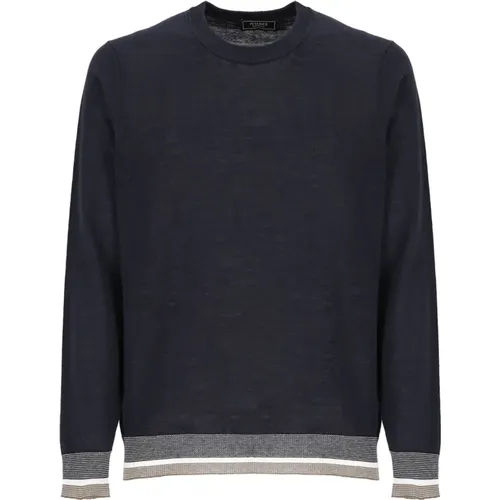 Sweaters , male, Sizes: L, S, M - PESERICO - Modalova