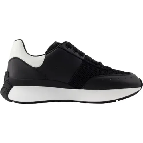 Leather sneakers , female, Sizes: 9 UK, 6 UK - alexander mcqueen - Modalova