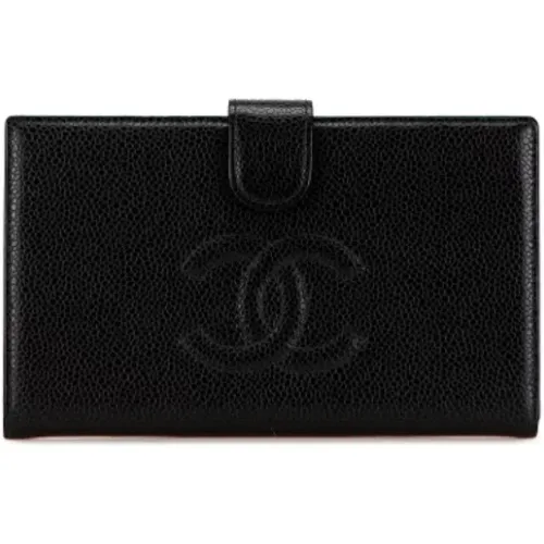 Pre-owned Leather wallets , female, Sizes: ONE SIZE - Chanel Vintage - Modalova