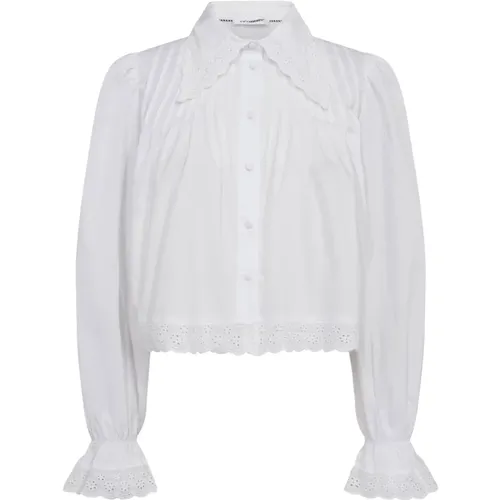 Feminine Primacc Anglaise Shirt , Damen, Größe: Xs/S - Co'Couture - Modalova