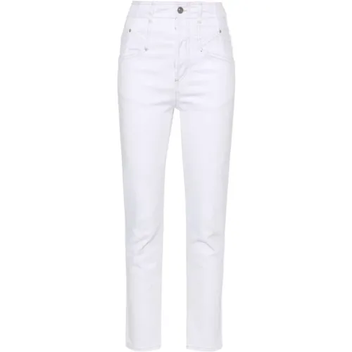 Weiße Skinny High Waist Jeans , Damen, Größe: XS - Isabel marant - Modalova