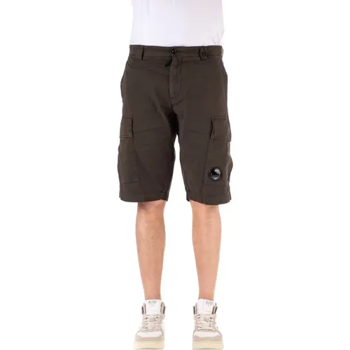 Superlight Cotton Bermuda Shorts , male, Sizes: M - C.P. Company - Modalova