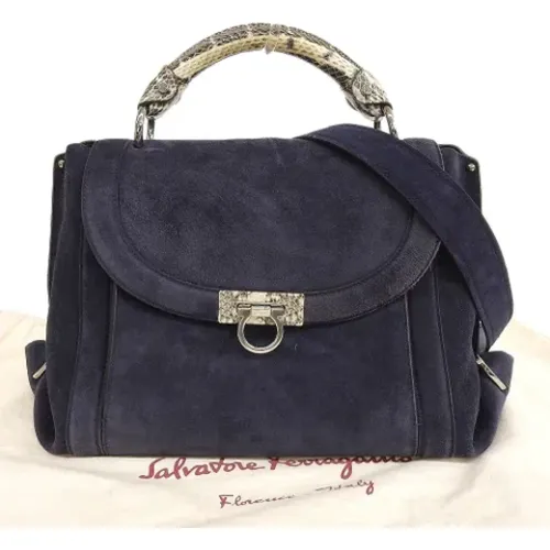 Pre-owned Leather handbags , female, Sizes: ONE SIZE - Salvatore Ferragamo Pre-owned - Modalova