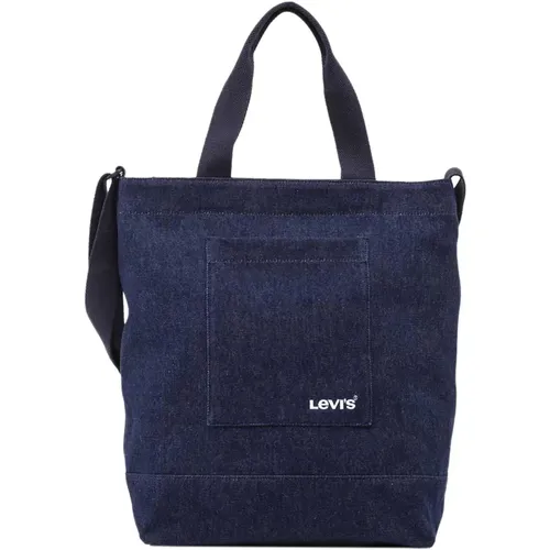 Levi's , Icon Tote in Royal Denim , female, Sizes: ONE SIZE - Levis - Modalova