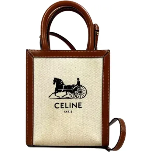 Pre-owned Canvas celine-bags , female, Sizes: ONE SIZE - Celine Vintage - Modalova