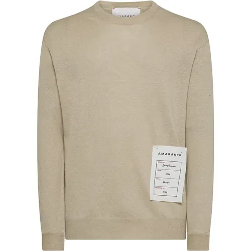 Amaranto Sweaters , male, Sizes: L, XL - Amaránto - Modalova
