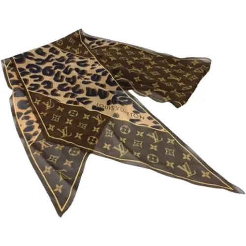 Pre-owned Fabric scarves , female, Sizes: ONE SIZE - Louis Vuitton Vintage - Modalova