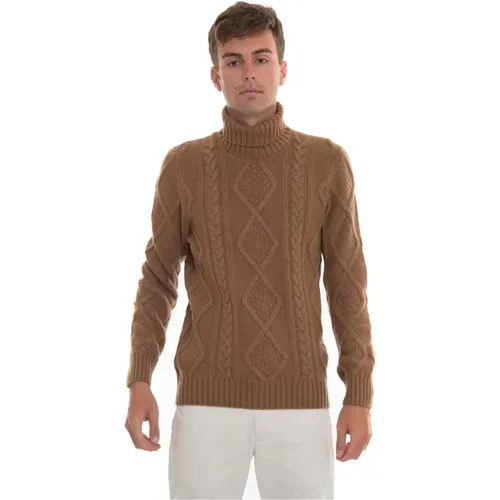 Turtleneck , male, Sizes: 3XL, 2XL, XL, M, S - Gran Sasso - Modalova