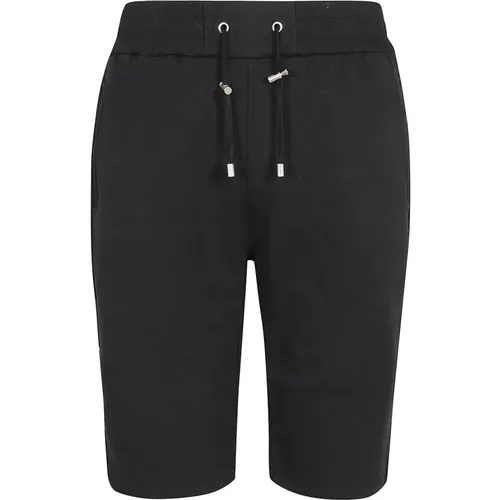 Cotton Flock Bermuda Shorts , male, Sizes: S - Balmain - Modalova