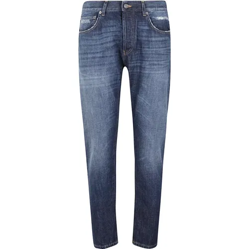 Mid-Rise Denim Hose , Herren, Größe: W29 - Dondup - Modalova