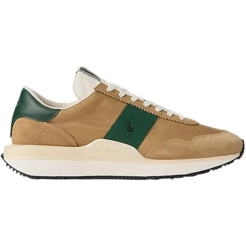 Sportliche Ledersneakers - Polo Ralph Lauren - Modalova