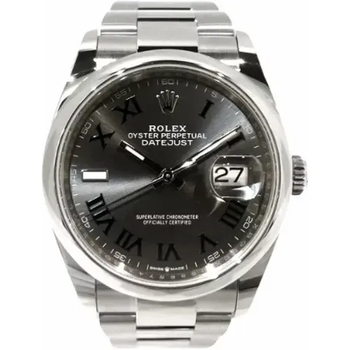 Pre-owned Metal watches , male, Sizes: ONE SIZE - Rolex Vintage - Modalova