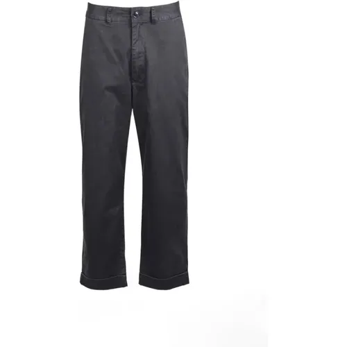 Relaxed Fit City Navy Trousers , male, Sizes: W34, W32 - Barbour - Modalova