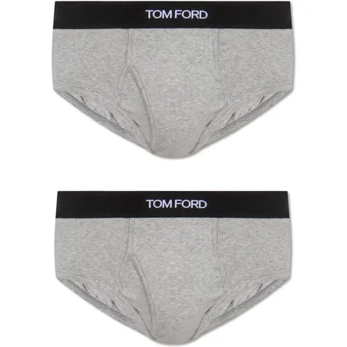 Marken-Slips im Doppelpack , Herren, Größe: S - Tom Ford - Modalova