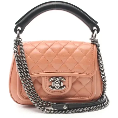 Pre-owned Leather chanel-bags , female, Sizes: ONE SIZE - Chanel Vintage - Modalova