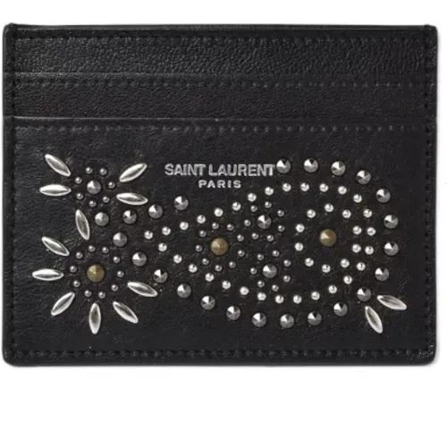 Pre-owned Leather wallets , female, Sizes: ONE SIZE - Yves Saint Laurent Vintage - Modalova