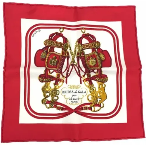 Pre-owned Silk Hermès Scarf , unisex, Sizes: ONE SIZE - Hermès Vintage - Modalova