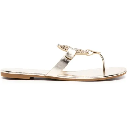 Miller Pave Sandals , female, Sizes: 4 1/2 UK - TORY BURCH - Modalova