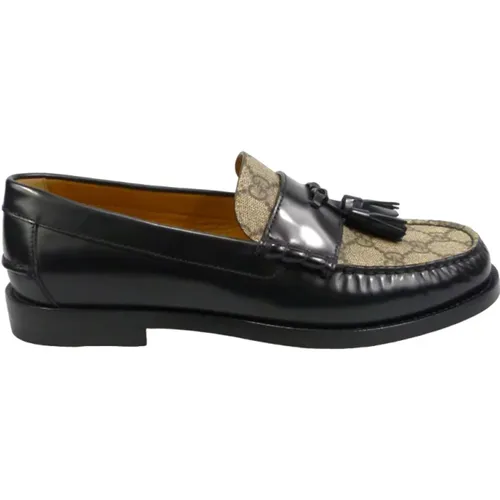 Stylish Sandals for Summer , male, Sizes: 6 1/2 UK, 7 UK - Gucci - Modalova