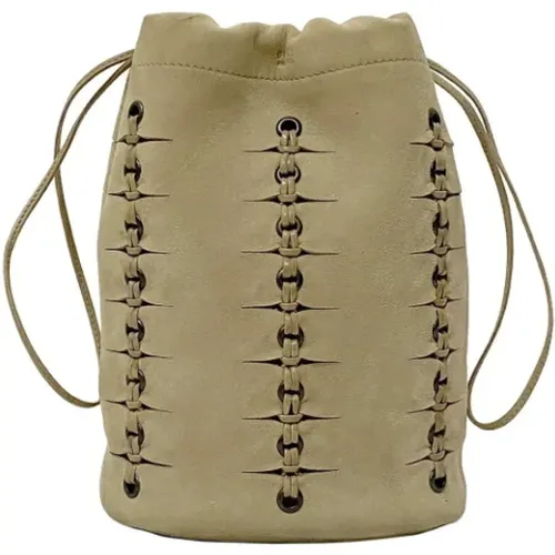 Gebrauchte Lederhandtasche , Damen, Größe: ONE Size - Gucci Vintage - Modalova