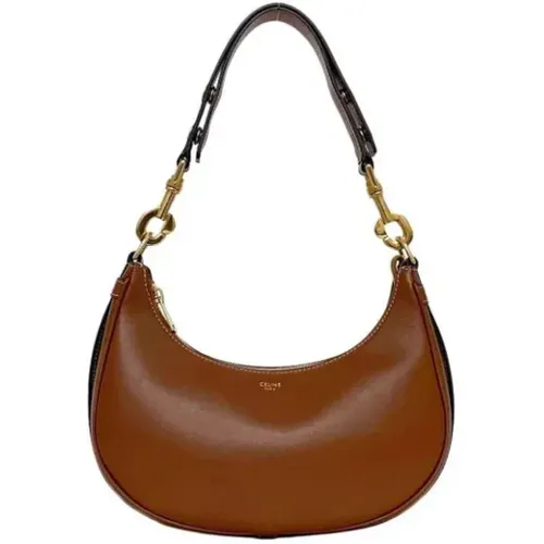 Pre-owned Leather celine-bags , female, Sizes: ONE SIZE - Celine Vintage - Modalova