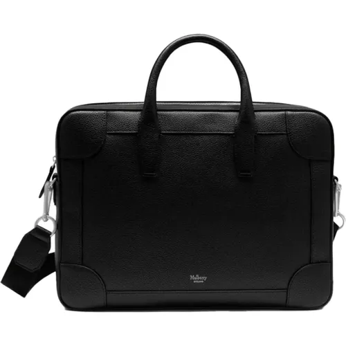 Klassische Leder Laptoptasche - Mulberry - Modalova