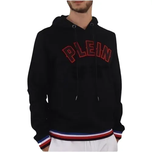 Schwarzer Sweatshirt - Fips22099 - Les Noirs - Plein Sport - Modalova