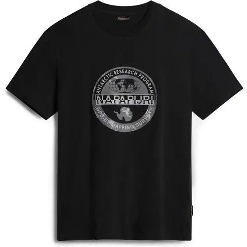 Kurzarm Logo T-Shirt,T-Shirts - Napapijri - Modalova