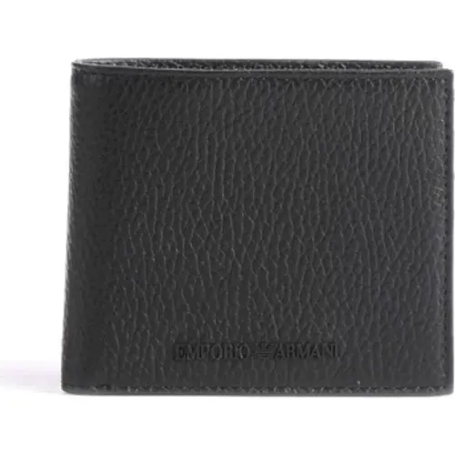 Mens Logo Lettering Wallet , male, Sizes: ONE SIZE - Emporio Armani - Modalova