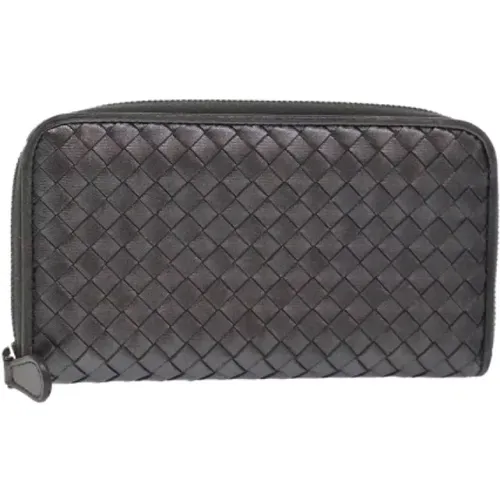 Pre-owned Leather wallets , female, Sizes: ONE SIZE - Bottega Veneta Vintage - Modalova