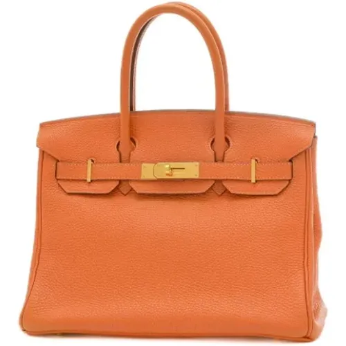 Pre-owned Leather handbags , female, Sizes: ONE SIZE - Hermès Vintage - Modalova