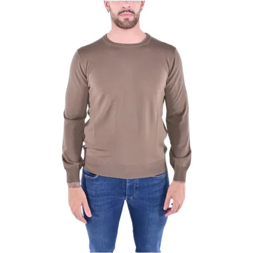 Crew Neck Sweater , male, Sizes: L, M - Kangra - Modalova