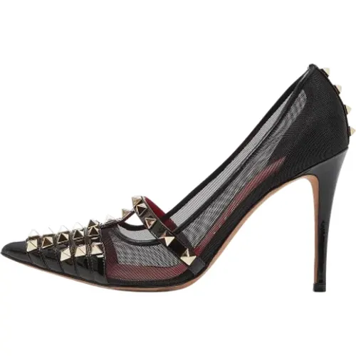 Pre-owned Mesh heels , female, Sizes: 3 1/2 UK - Valentino Vintage - Modalova