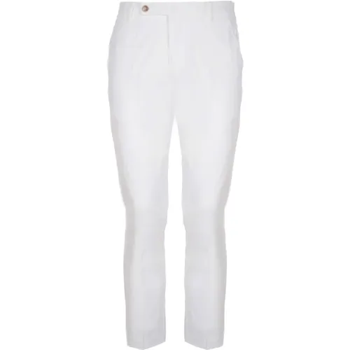 Weiße Stretch-Nylon-Shorts mit Taschen - Entre amis - Modalova