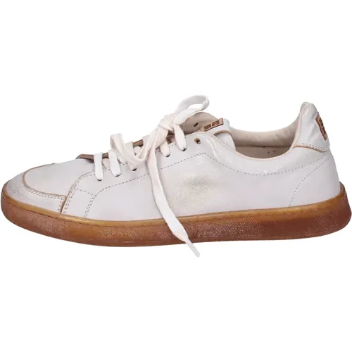 Vintage Leather Women's Sneakers , female, Sizes: 4 UK - Moma - Modalova